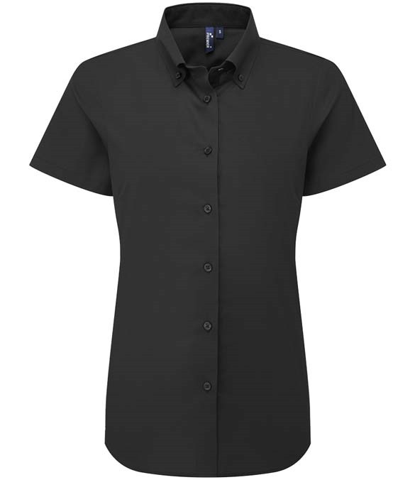 Premier Ladies Supreme Short Sleeve Oxford Shirt